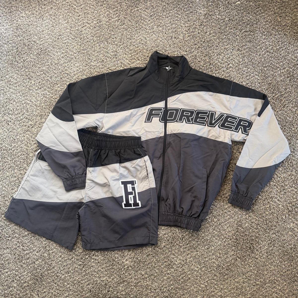 Forever Hungry Windbreaker Set